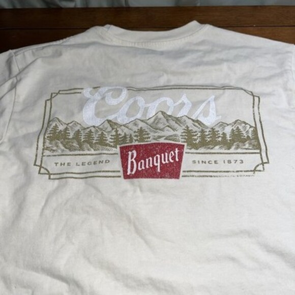 Coors Banquet Beer Tee Shirt Medium - Picture 6 of 8